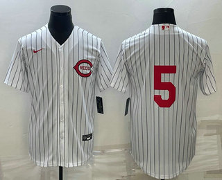 Mens Cincinnati Reds #5 Johnny Bench 2022 White Field of Dreams Stitched Baseball Jersey->cincinnati reds->MLB Jersey